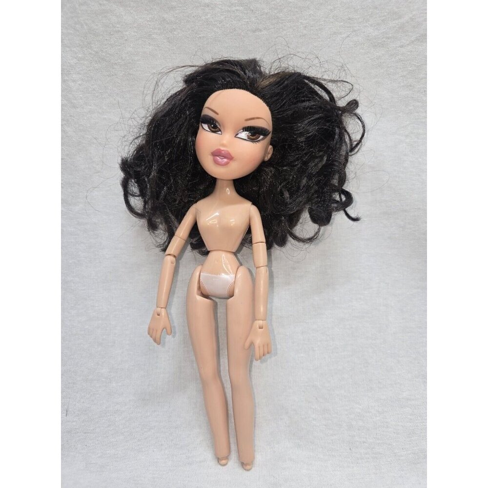 BRATZ The Movie Jade Doll 2007 Rooted Lashes MGA Rare Dark Hair Brown Eyes- Nude